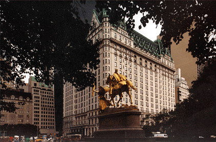 Plaza Hotel seen from northeast